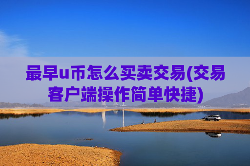 最早u币怎么买卖交易(交易客户端操作简单快捷)