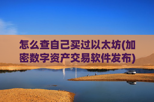 怎么查自己买过以太坊(加密数字资产交易软件发布)