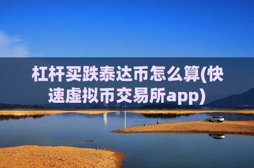 杠杆买跌泰达币怎么算(快速虚拟币交易所app)