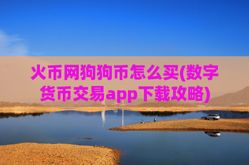 火币网狗狗币怎么买(数字货币交易app下载攻略)