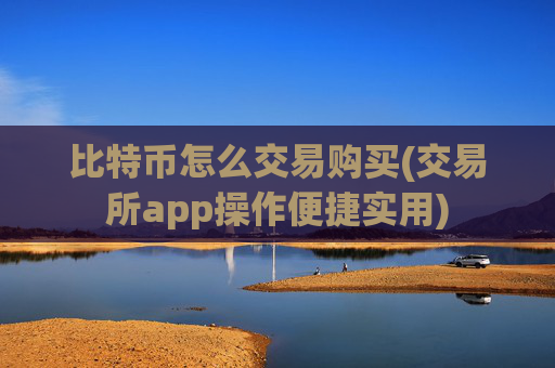 比特币怎么交易购买(交易所app操作便捷实用)