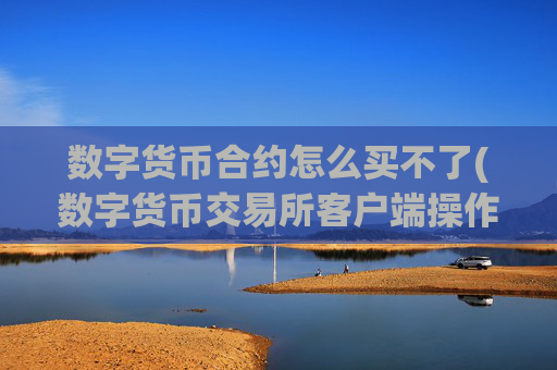 数字货币合约怎么买不了(数字货币交易所客户端操作简单)