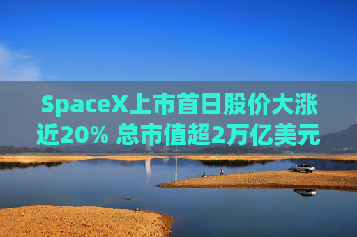 SpaceX上市首日股价大涨近20% 总市值超2万亿美元