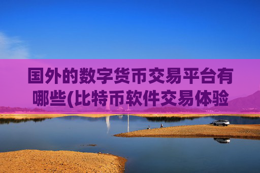 国外的数字货币交易平台有哪些(比特币软件交易体验优良)