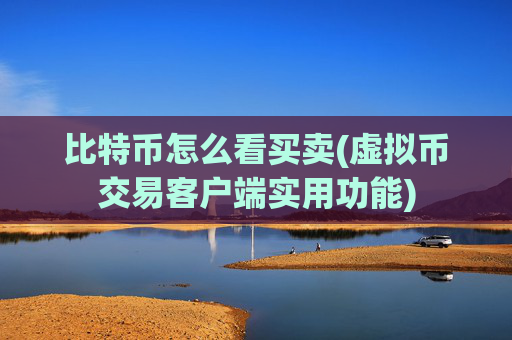 比特币怎么看买卖(虚拟币交易客户端实用功能)