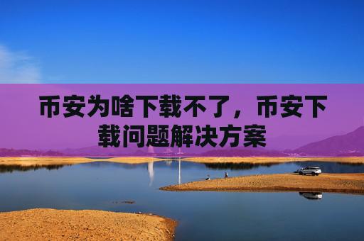 币安为啥下载不了，币安下载问题解决方案