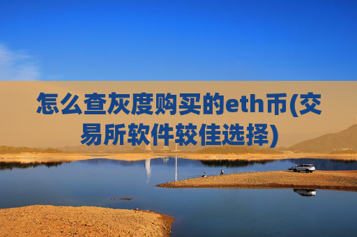怎么查灰度购买的eth币(交易所软件较佳选择)