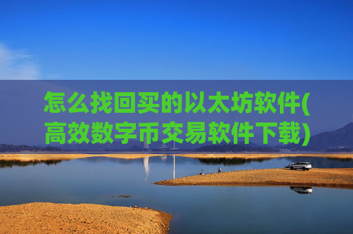怎么找回买的以太坊软件(高效数字币交易软件下载)