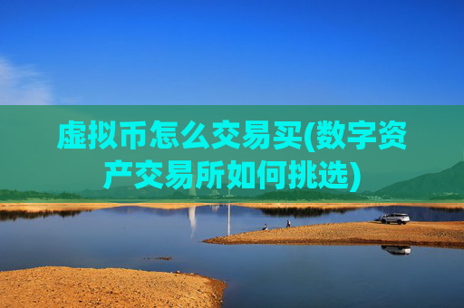 虚拟币怎么交易买(数字资产交易所如何挑选)