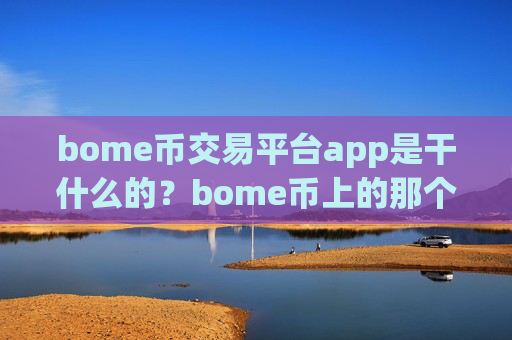 bome币交易平台app是干什么的？bome币上的那个交易网站