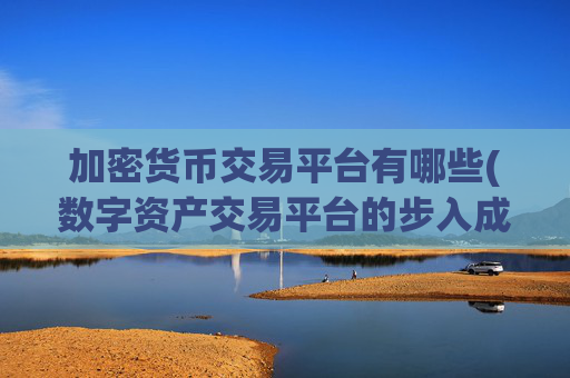 加密货币交易平台有哪些(数字资产交易平台的步入成熟)