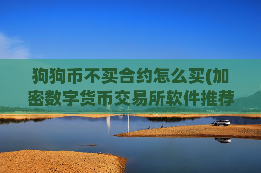 狗狗币不买合约怎么买(加密数字货币交易所软件推荐)