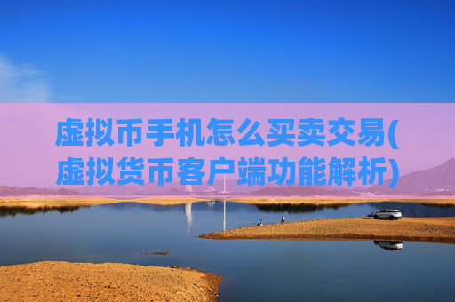 虚拟币手机怎么买卖交易(虚拟货币客户端功能解析)