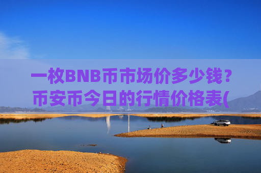 一枚BNB币市场价多少钱？币安币今日的行情价格表(现价4818.9元)