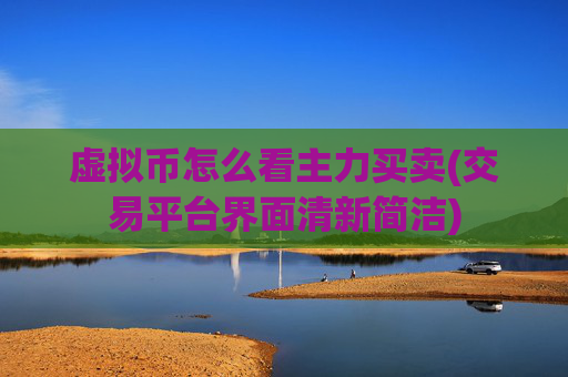 虚拟币怎么看主力买卖(交易平台界面清新简洁)