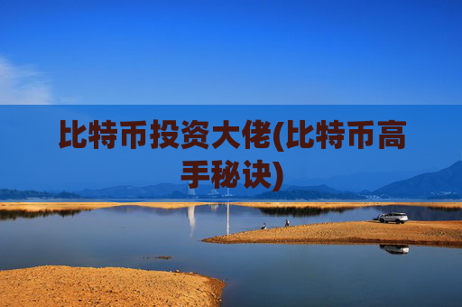比特币投资大佬(比特币高手秘诀)