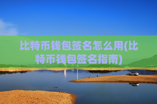 比特币钱包签名怎么用(比特币钱包签名指南)