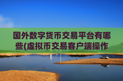 国外数字货币交易平台有哪些(虚拟币交易客户端操作简单高效)