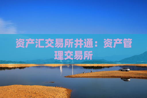 资产汇交易所井通：资产管理交易所