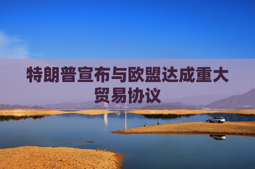 特朗普宣布与欧盟达成重大贸易协议
