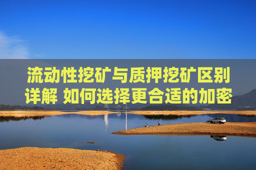 流动性挖矿与质押挖矿区别详解 如何选择更合适的加密货币收益方式
