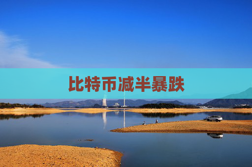 比特币减半暴跌