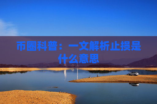 币圈科普:一文解析止损是什么意思