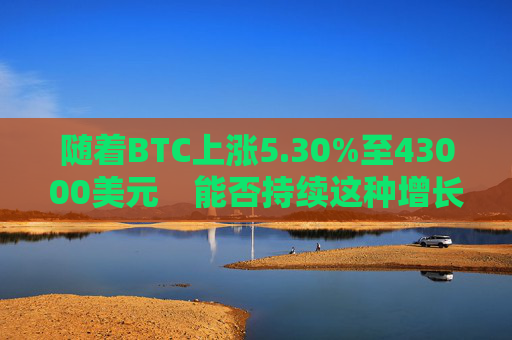 随着BTC上涨5.30%至43000美元　能否持续这种增长？