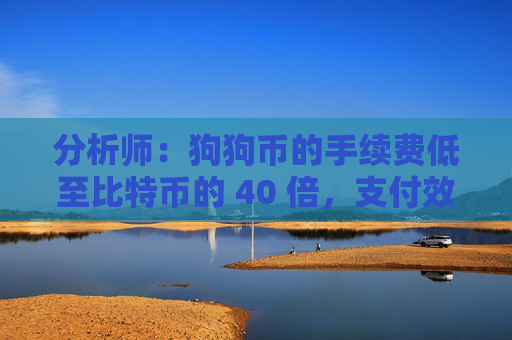 分析师：狗狗币的手续费低至比特币的 40 倍，支付效用无与伦比