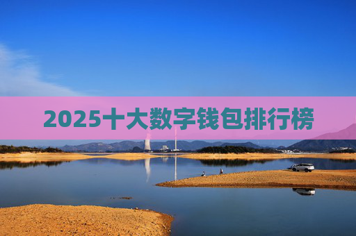 2025十大数字钱包排行榜