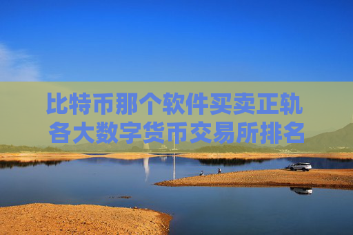 比特币那个软件买卖正轨 各大数字货币交易所排名