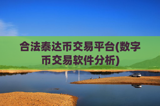 合法泰达币交易平台(数字币交易软件分析)