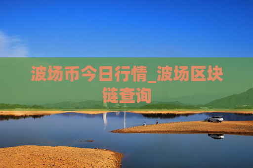 波场币今日行情_波场区块链查询