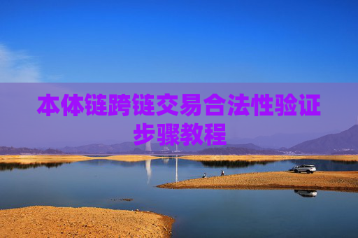 本体链跨链交易合法性验证步骤教程