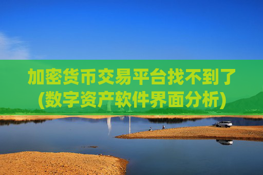 加密货币交易平台找不到了(数字资产软件界面分析)