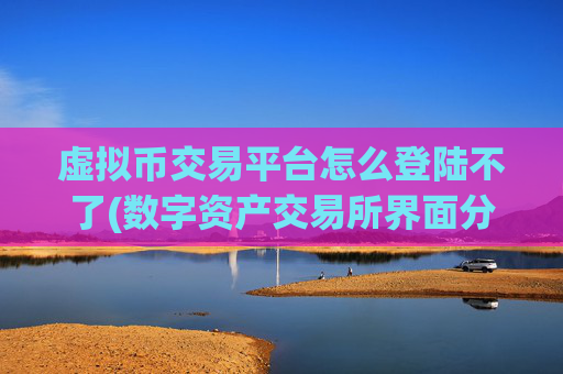 虚拟币交易平台怎么登陆不了(数字资产交易所界面分析)