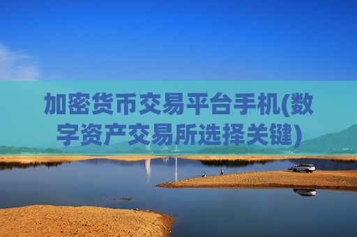 加密货币交易平台手机(数字资产交易所选择关键)